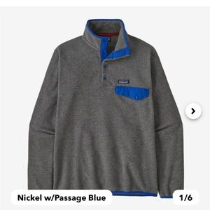Patagonia Men's Lightweight Synchilla® Snap-T® Fleece Pullover
